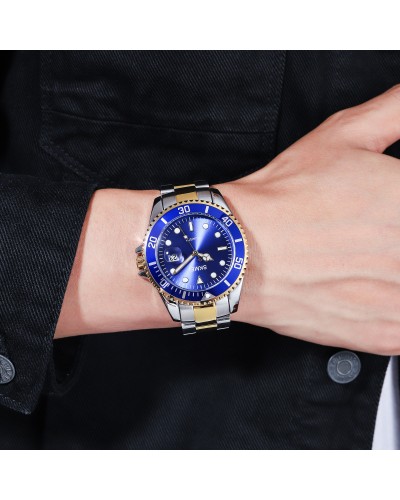 Купити Skmei 1779TGDBU Silver-Gold-Blue
