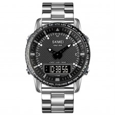 Skmei 1898SIBK Silver-Black SALE