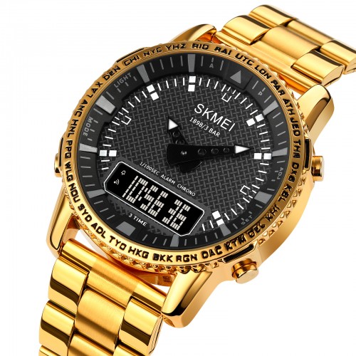 Купить Skmei 1898GDBK Gold-Black SALE