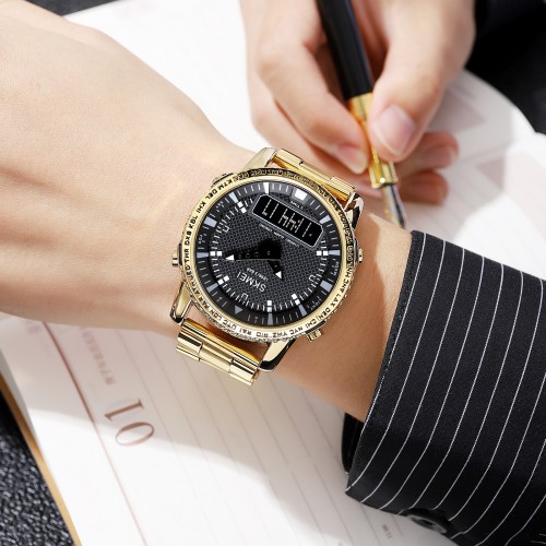 Купить Skmei 1898GDBK Gold-Black SALE