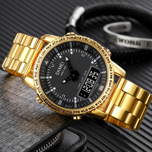 Купить Skmei 1898GDBK Gold-Black SALE