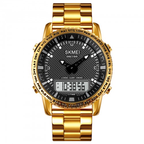 Купить Skmei 1898GDWT Gold-White SALE