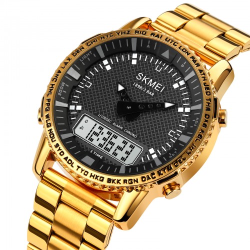 Купить Skmei 1898GDWT Gold-White SALE