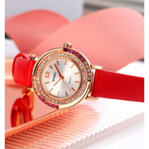 Купить Skmei 1855RGRD Rose Gold-Red Купить Skmei 1855RGRD Rose Gold-Red