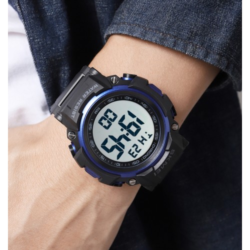 Купить Skmei 1886BUWT Black-Blue-White