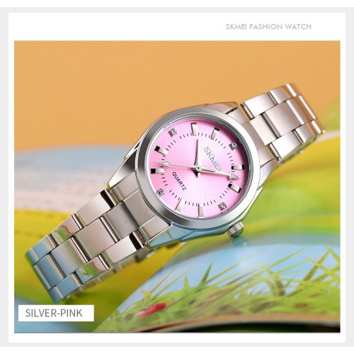 Купить Skmei 1620SIPK Silver-Pink