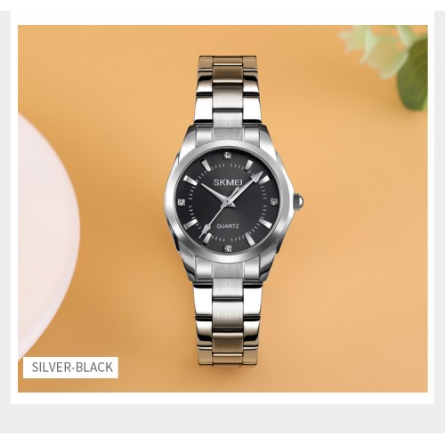 Купить Skmei 1620SIBK Silver-Black