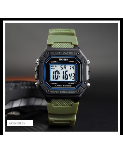 Купить Skmei 1496AG Army Green