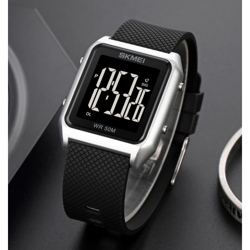 Купити Skmei 1866SIBK Silver-Black Купити Skmei 1866SIBK Silver-Black