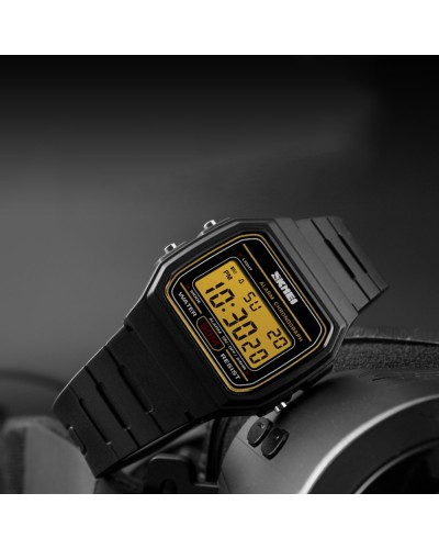 Купить Skmei 1412BKGD Black-Gold
