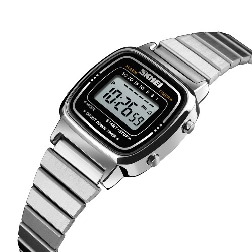Купить Skmei 1901SSI Silver Steel