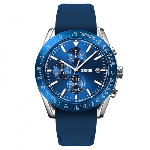 Купити Skmei 9253PSIBU Silver-Blue Sil Купити Skmei 9253PSIBU Silver-Blue Sil