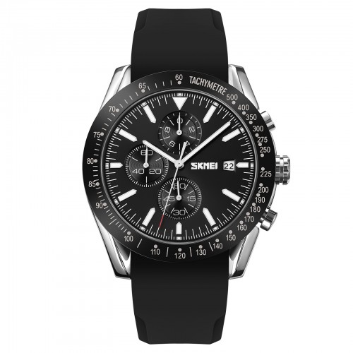 Купити Skmei 9253PSIBK Silver-Black Sil