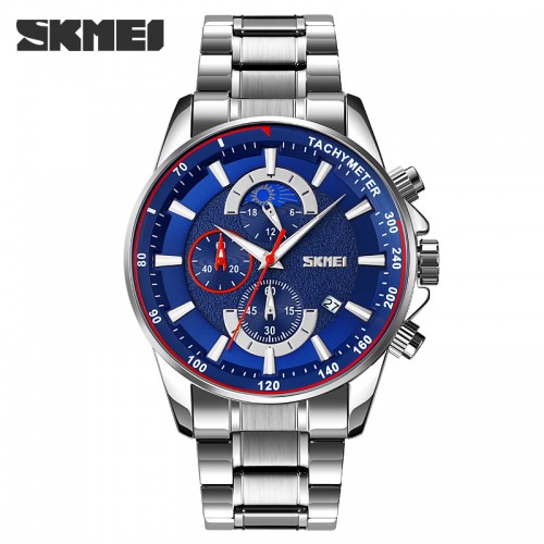 Купити Skmei 9250SIBU Silver-Blue