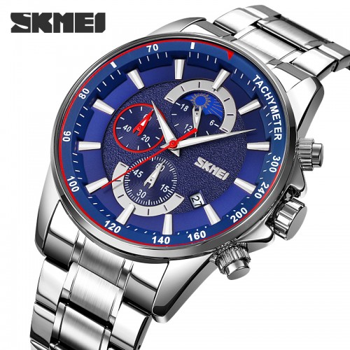 Купити Skmei 9250SIBU Silver-Blue