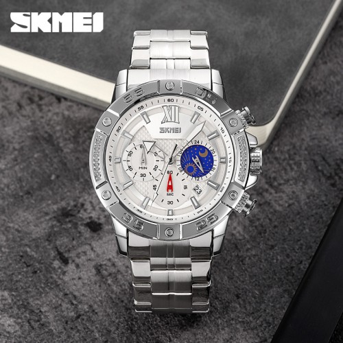 Купити Skmei 9235SISI Silver-Silver Купити Skmei 9235SISI Silver-Silver