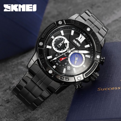 Купити Skmei 9235BKBK Black-Black