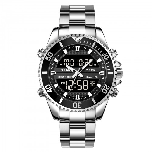 Купить Skmei 1850SIBK Silver-Black Купить Skmei 1850SIBK Silver-Black