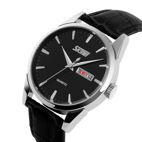 Купити Skmei 9073SIBK-B Silver-Black men SALE Купити Skmei 9073SIBK-B Silver-Black men SALE