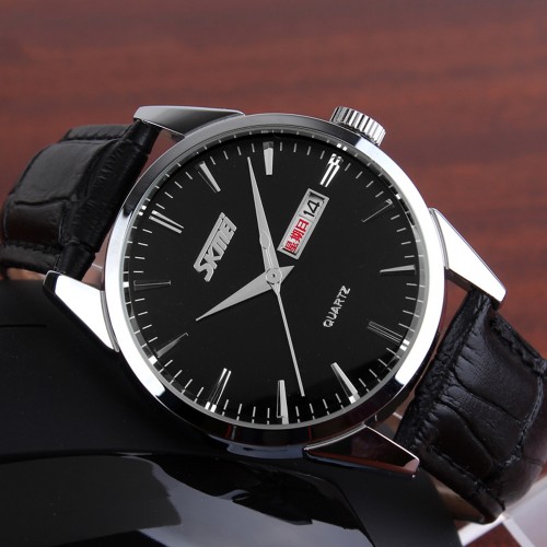 Купити Skmei 9073SIBK-B Silver-Black men SALE Купити Skmei 9073SIBK-B Silver-Black men SALE