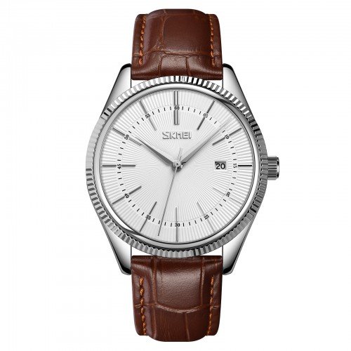 Купити Skmei 9298SISIBN Silver Silver-Brown SALE Купити Skmei 9298SISIBN Silver Silver-Brown SALE