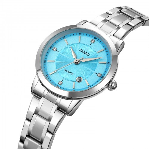 Купить Skmei 1819SIBU Silver-Blue Купить Skmei 1819SIBU Silver-Blue