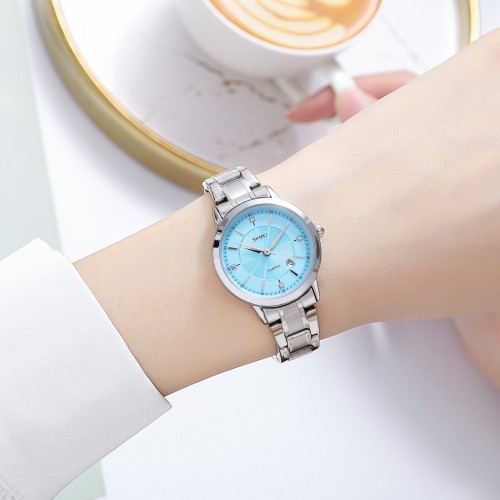 Купить Skmei 1819SIBU Silver-Blue Купить Skmei 1819SIBU Silver-Blue