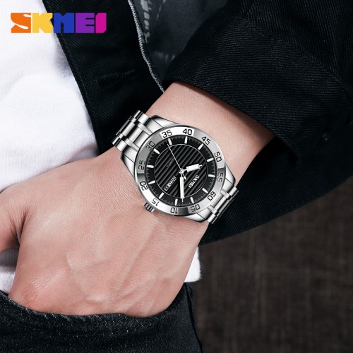 Купити Skmei 9293SIBK Silver-Black
