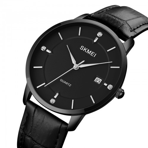 Купить Skmei 1801LBKBK Black-Black Leather