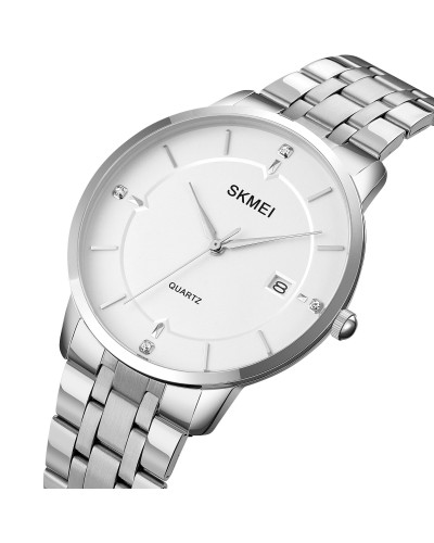 Купити Skmei 1801SSI Silver Case Mesh Band