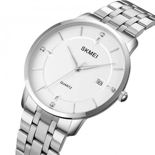 Купить Skmei 1801SSI Silver Case Mesh Band