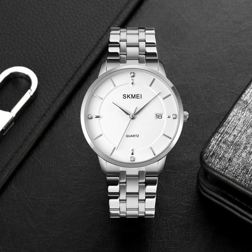 Купить Skmei 1801SSI Silver Case Mesh Band