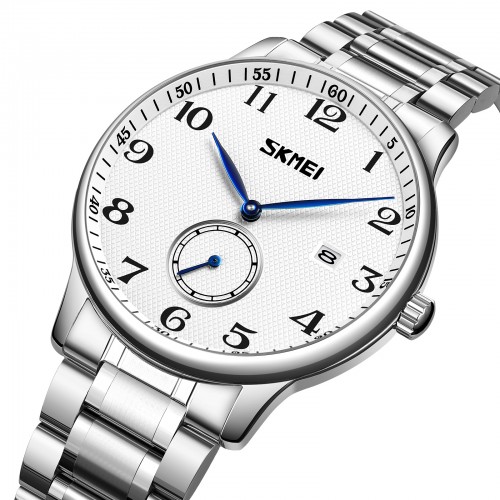 Купити Skmei 9297SI-AC Silver Numbers Купити Skmei 9297SI-AC Silver Numbers