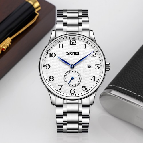 Купити Skmei 9297SI-AC Silver Numbers Купити Skmei 9297SI-AC Silver Numbers