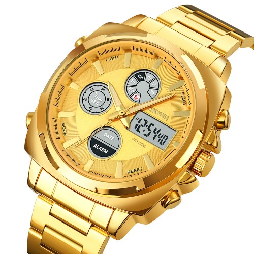 Купить Skmei 1673GDGD Gold-Gold SALE