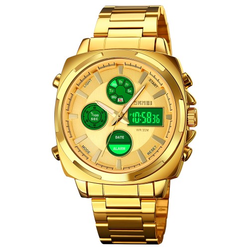 Купить Skmei 1673GDGD Gold-Gold SALE