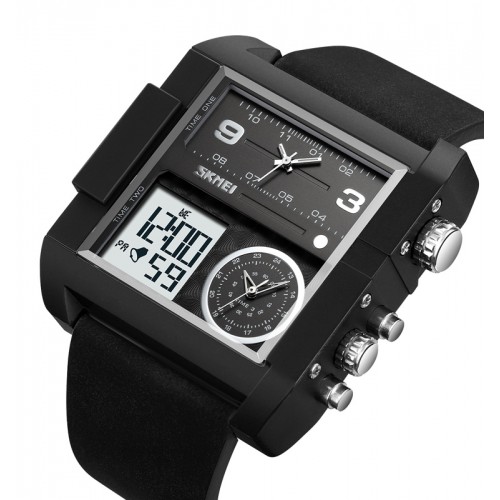 Купить Skmei 2020BKWTBK Black-Black-White