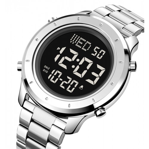 Купити Skmei 1864SSIBK Silver-Black-Steel