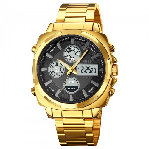 Купить Skmei 1673GDBK Gold-Black SALE