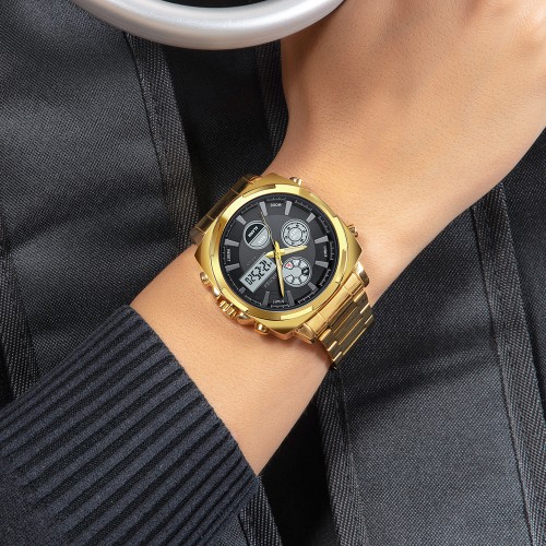 Купить Skmei 1673GDBK Gold-Black SALE