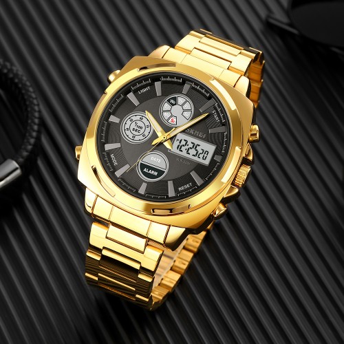 Купить Skmei 1673GDBK Gold-Black SALE