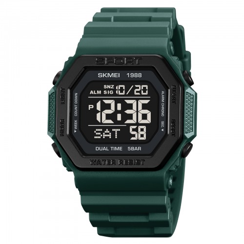 Купить Skmei 1988DKGN Dark-Green Купить Skmei 1988DKGN Dark-Green