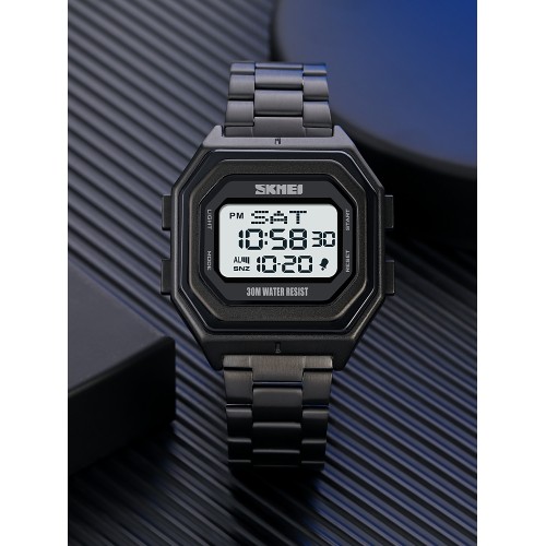 Купити Skmei 1875SWT White-Steel
