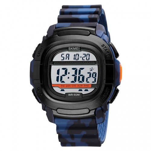 Купить Skmei 1657CMBU Camouflage-Blue SALE Купить Skmei 1657CMBU Camouflage-Blue SALE