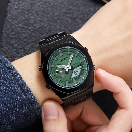 Купить Skmei 1816BKGNWT Black-Green-White
