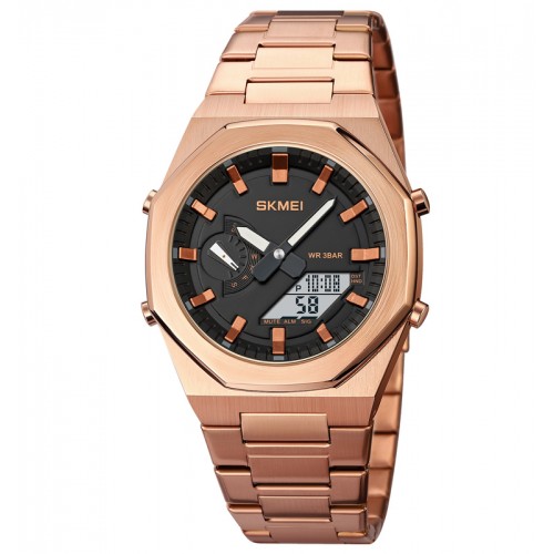 Купить Skmei 1816RGWT Rose Gold-White SALE