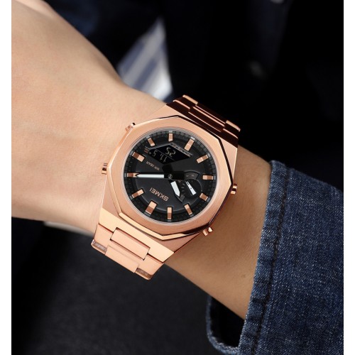 Купить Skmei 1816RGBK Rose Gold-Black Купить Skmei 1816RGBK Rose Gold-Black