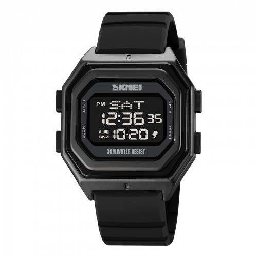 Купить Skmei 1875PBK All Black Silicone SALE
