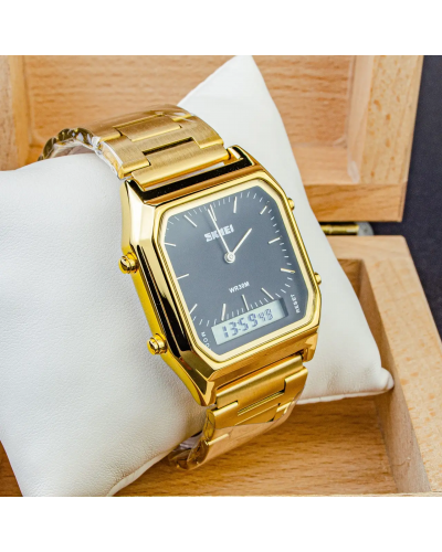 Купити Skmei 1220GDBK Gold-Black