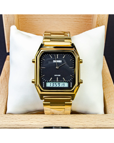 Купити Skmei 1220GDBK Gold-Black
